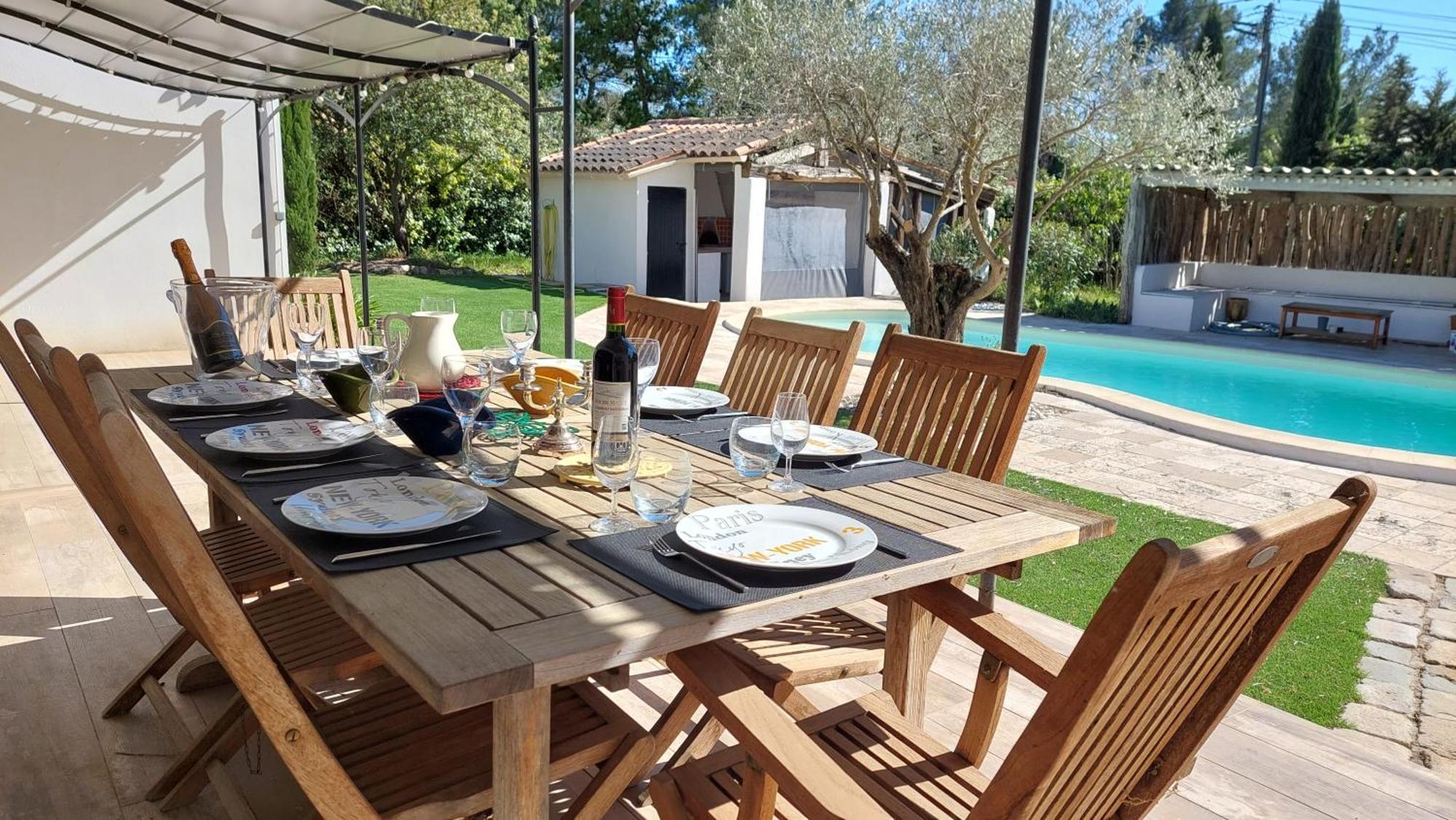 L'Opaline Villa Lorgues Luaran gambar